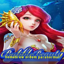 homebrew ordem paranormal